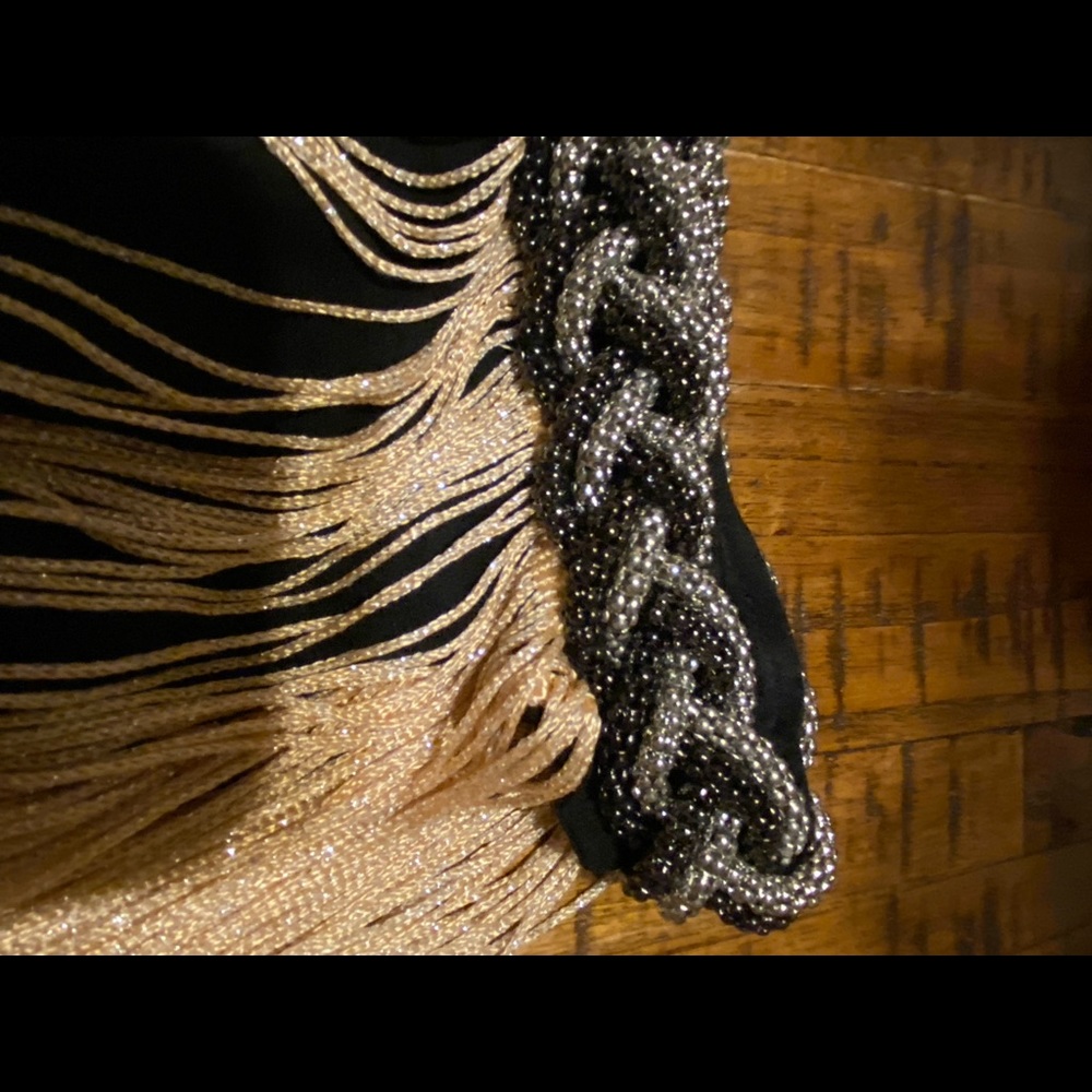 Gold and black dress - Picture 5 of 5